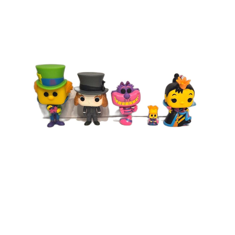 Funko Pop Alice in Wonderland OOB Lot | 5 pc Vaulted Collection | Standard Size